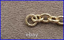 Gold Chain Knot Fancy Link 19 Necklace Solid 9ct Gold 18.3 grams