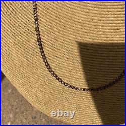 Gold chain 9ct 20 Inches 5.2g Flat Curb