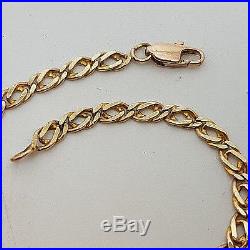 Gorgeous 9ct Gold Fancy Link Ladies Bracelet. Goldmine Jewellers
