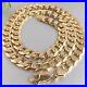 HEAVY 9ct SOLID GOLD CURB CHAIN 20 1/2 MEN'S 49.2g (1.58 toz) GORGEOUS