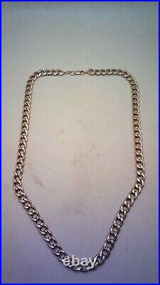 Hallmarked 9 ct Gold 20.5 Curb Chain. (D)