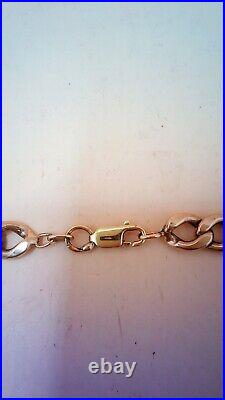 Hallmarked 9 ct Gold 20.5 Curb Chain. (D)