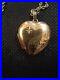 Heart Shaped 375 Locket With Diamond In 9ct Gold Hallmarked With 26 Gold Chain