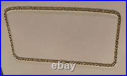 Heavy 9ct Gold Chain 25 inches long. Not Scrap See Pics 37 grams