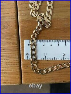 Heavy 9ct Gold Chain / Necklace Not Scrap See Pics