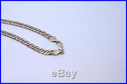 Heavy 9ct Gold Mens Polished Chain 24.69 grams. We are a shop
