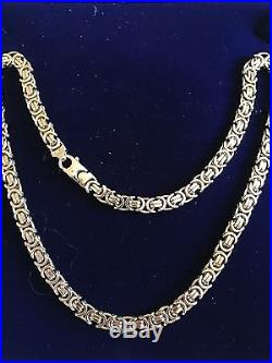 Heavy Quality Solid 9ct Gold Mens or Ladies Necklace Chain Mint Con 58grms