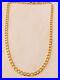 Heavy Solid 9ct Gold Flat Curb Chain Necklace Hallmarked 13.2g 18 inch 4mm