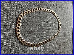 Heavy gold curb chain (168 grams) (25 inches long)