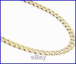 Ladies 9ct Gold Curb Solid Chain