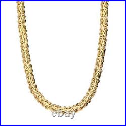 Ladies 9ct Yellow Gold Fancy Link Chain 18