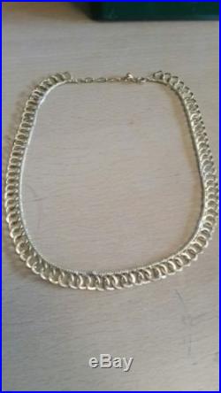 Ladies GUCCI Chain Necklace Solid 9ct Gold Stunning Gucci Link 375. NOT SCRAP