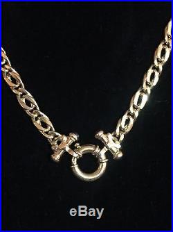 Ladies Stunning 9CT Gold Double Curb Chain 20 Inches