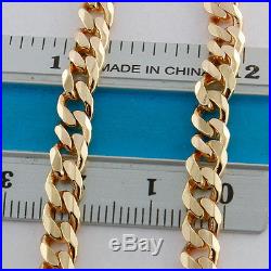 Long Hallmarked Heavy 9ct Gold Curb Link Chain 25 34.4 G RRP £1300 (BN4)