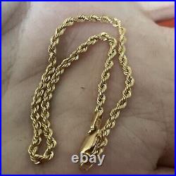 Lovely 9ct Gold Sparkly Rope Bracelet, Brand New, Fully Hallmarked