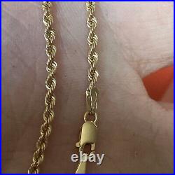 Lovely 9ct Gold Sparkly Rope Bracelet, Brand New, Fully Hallmarked