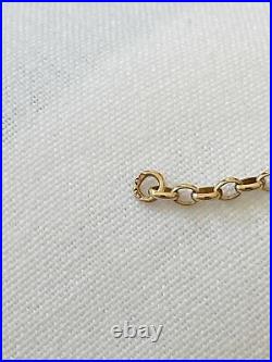 Lovely 9ct Yellow Gold Belcher Chain