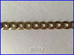 Lovely 9ct gold curb chain NOT SCRAP