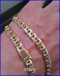 Mans 9ct gold chain