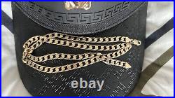 Men's 21 31.3g Genuine heavy 9ct solid gold curb chain mint condition