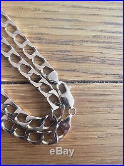 Men's 9ct Gold Chain 33.6 Grams Stamped Italy