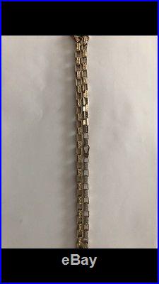 Mens 9ct Gold Chain 80g 24 Inches Long