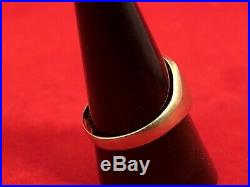 Mens 9ct Gold Diamond Signet Ring Keeper / Sovereign / Buckle / Curb Chain
