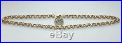 Mens Heavy 9ct Gold 23 LARGE & HEAVY Belcher Link Chain Necklace
