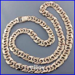 NEW Heavy 9ct Gold Large Anchor Chain 90.4 G 22.25 RRP £3600 C18