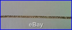 New 9ct Gold Fancy Link Chain Necklace 18 inch 3.5grams £139.99 Freepost