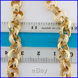 New UK Hallmarked 9ct Gold Solid Belcher Chain 24 41.2 G RRP £1575 (BJ14)