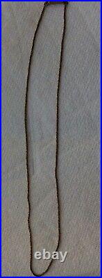 Not 9ct, Tested 14ct 24ct Y Gold Victorian Barrel Clasp 17 Necklace Chain