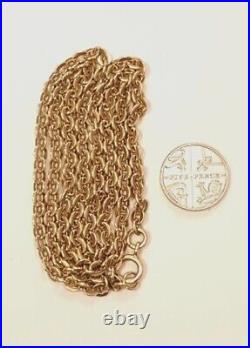 Prince Of Wales 9ct gold chain 17.44 gram. 22 Inch