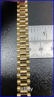 ROLEX STYLE Bracelet 375 9CT Yellow SOLID Gold Genuine BRAND NEW GIFT 10MM 27GR