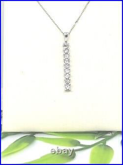 SEPTEMBER SALE! 9ct Gold Diamond Pendant & Chain Stamped 9ct and 0.33ct Diamonds