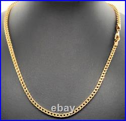 Solid 9 ct Carat Gold Box Chain Necklace Mens Womens Gift for him her Fashion