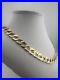 Solid 9ct Gold Chaps Chain 10mm Wide 20 Inch Fully Hallmarked Curb Link