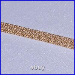 Solid 9ct Yellow Gold Curb Chain Necklace, 1.8mm wide, 16 18 20 Inches