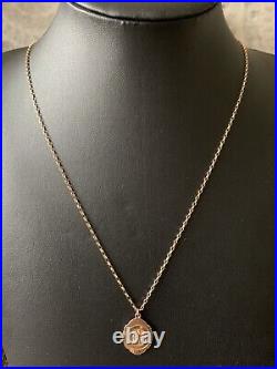 St Christopher George Jenson 9ct Gold 24 Necklace Chain