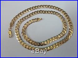 Stunning 9ct Gold 18.5 Curb Chain