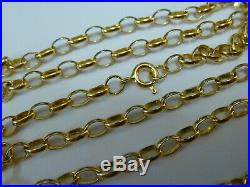 Stunning 9ct Gold 22 Belcher Chain Fully hallmarked
