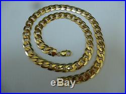 Stunning 9ct Gold 24 Curb Chain Hallmarked