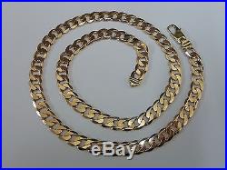 Stunning 9ct Gold 24 Curb Chain Normal Price £1165 Our Price £1099