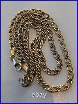 Stunning 9ct Gold Fancy Link Chain Necklace 51cm Long 11.86 Grams Weight