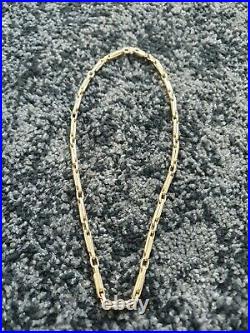 Stunning Ladies Gift Italian 15 9ct gold necklace 8.8g