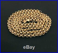 Superb 9ct Gold 30 Belcher Neck Chain 3729