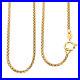 TJC 9ct Yellow Gold Spiga Chain Necklace Size 20 Metal Wt. 2 Grams