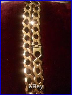 Thick & Heavy 9ct Gold Chain 280 Grams 26 Inches