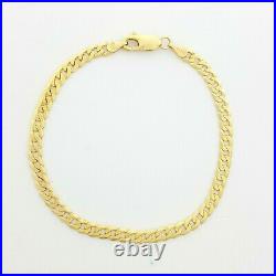 Unisex Bracelet 9ct (375,9K) Yellow Gold Curb Chain Bracelet