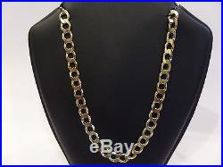 Used 375 / 9ct Gold Chain, Weight 27.5 Grams, Excellent Condition Sg0585